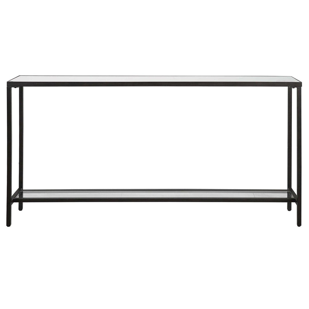 Hayley Console Table-Uttermost-UTTM-24997-Console TablesBlack-4-France and Son