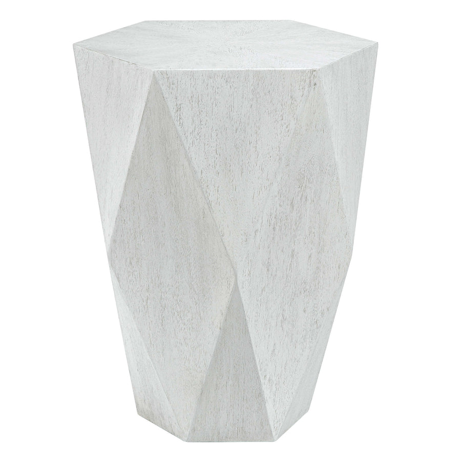Volker Side Table, White-Uttermost-UTTM-25164-Side Tables-1-France and Son