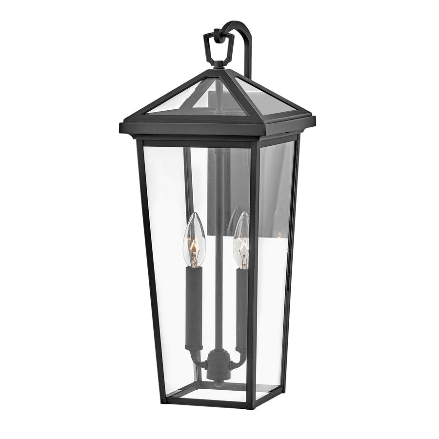 Outdoor Alford Place Tall Wall Mount Lantern-Hinkley Lighting-HINKLEY-25655MB-Outdoor Post LanternsMuseum Black-1-France and Son