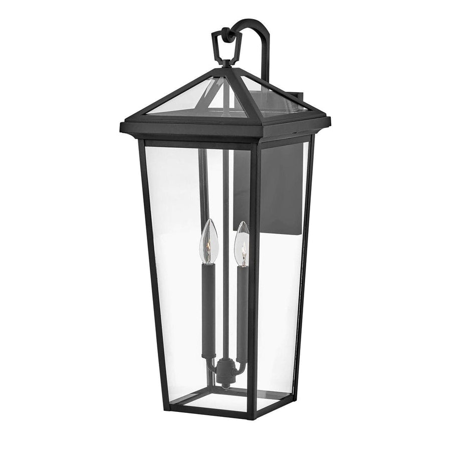 Alford Place Tall Wall Mount Lantern-Hinkley Lighting-HINKLEY-25658MB-LL-Wall LightingBlack-1-France and Son