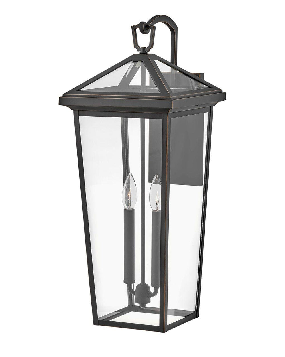 Alford Place Tall Wall Mount Lantern-Hinkley Lighting-HINKLEY-25658OZ-LL-Wall LightingBronze-2-France and Son
