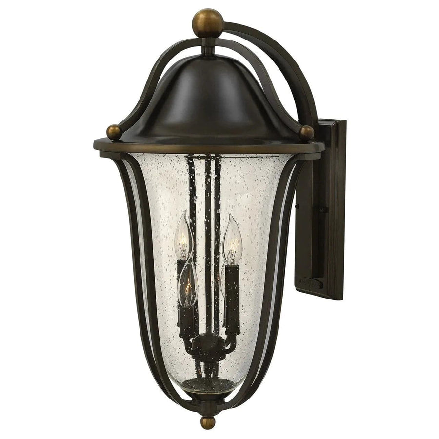 Outdoor Bolla - Extra Large Wall Mount Lantern-Hinkley Lighting-HINKLEY-2649OB-Outdoor Wall Sconces-1-France and Son