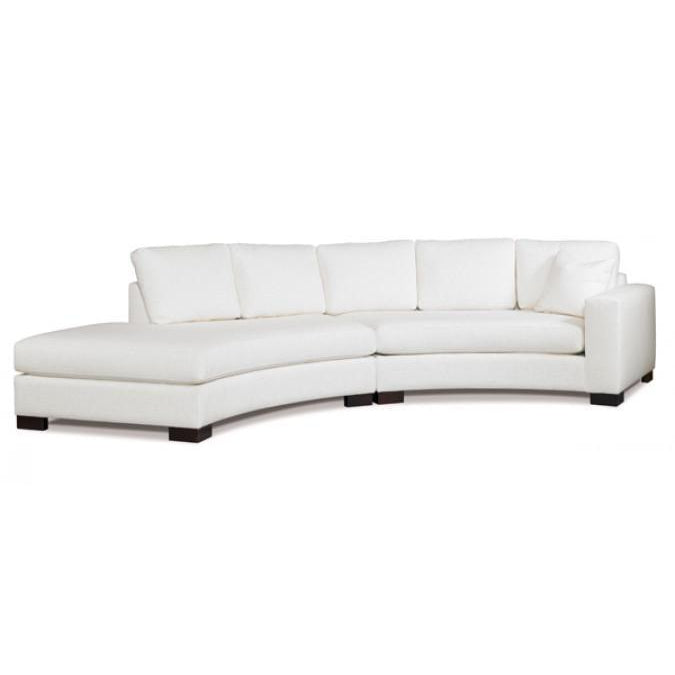 Kylie Series-Precedent-Precedent-2666-CSL-SectionalsCurved Left Arm Sofa-1-France and Son