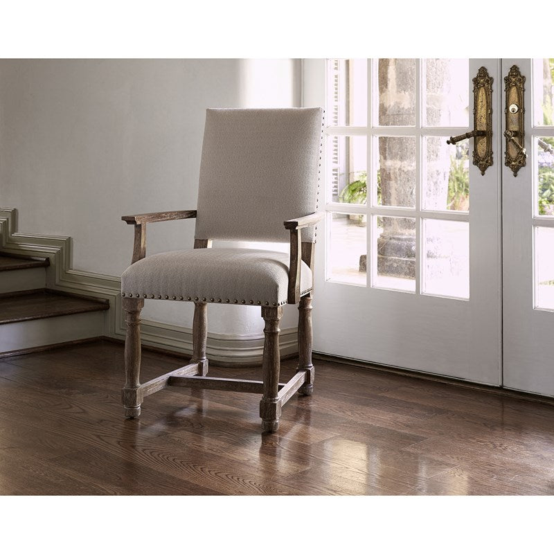Voranado Side Chair - Swag Flax-Ambella-AMBELLA-27016-610-002-Dining ChairsSide Chair-2-France and Son