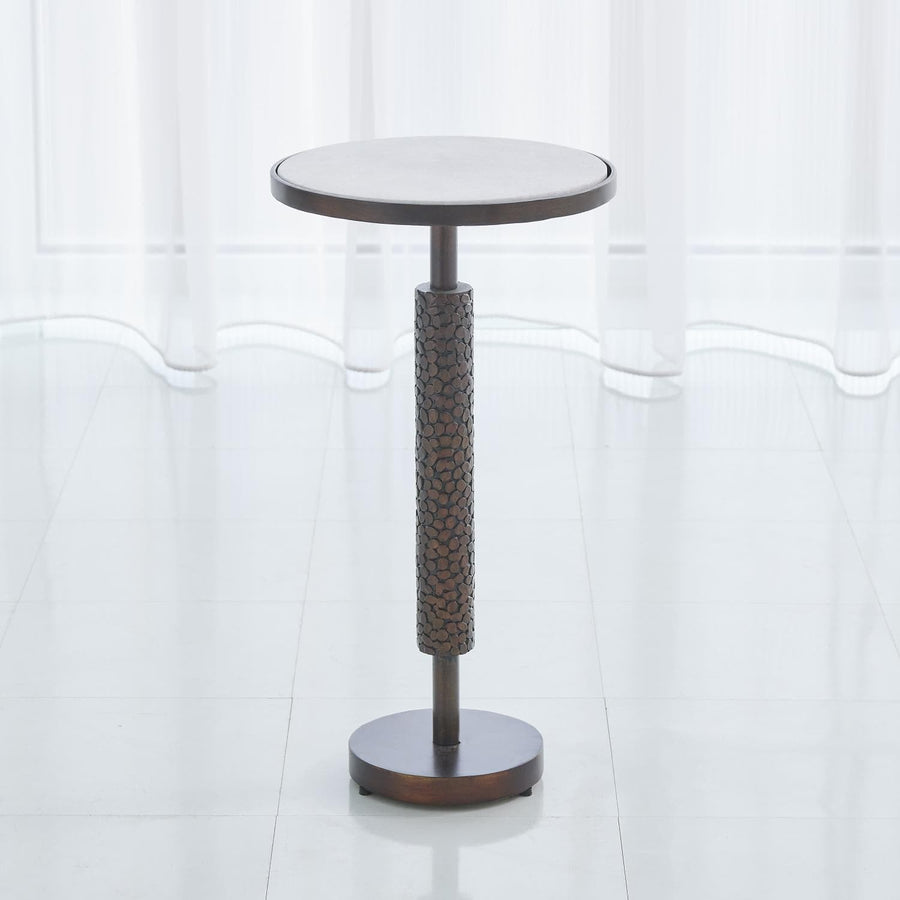 Hammered Martini Table-Global Views-GVSA-7.91146-Side TablesBronze-1-France and Son