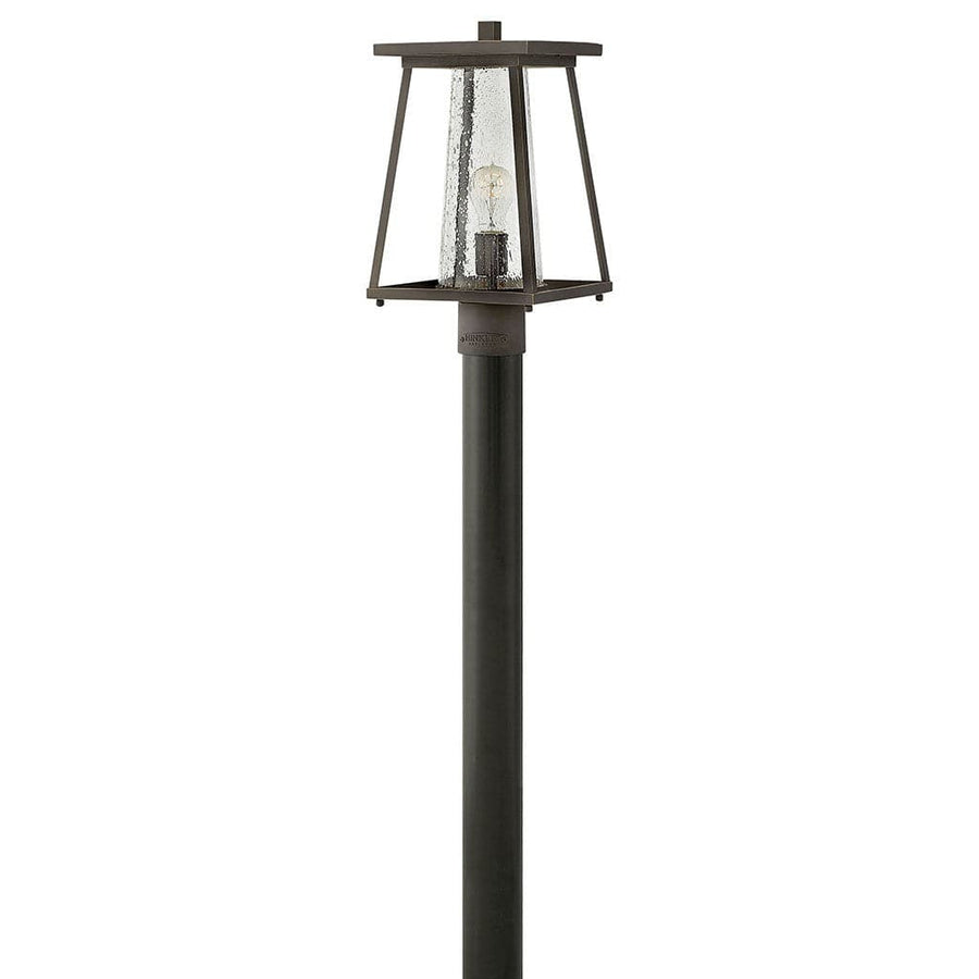Outdoor Burke - Medium Post Top or Pier Mount Lantern-Hinkley Lighting-HINKLEY-2791OZ-CL-Outdoor Post Lanterns-1-France and Son