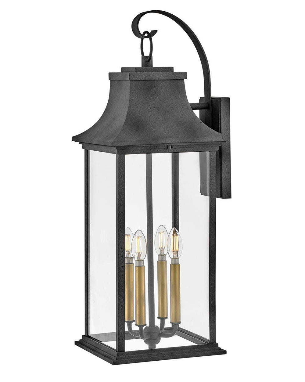 Outdoor Adair Extra Large Wall Mount Lantern-Hinkley Lighting-HINKLEY-2938DZ-Outdoor Post LanternsNon LED-2-France and Son