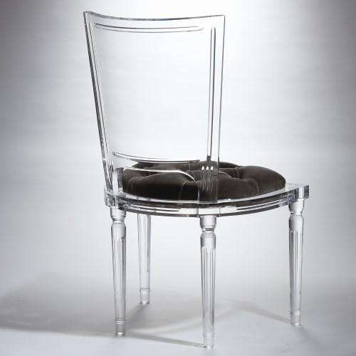 Marilyn Acrylic Side Chair-Global Views-GVSA-3.31173-Dining Chairs-2-France and Son