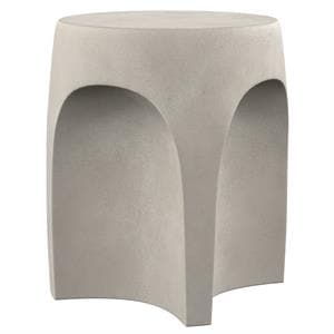 Casa Paros Side Table Concrete-Bernhardt-BHDT-317124-Side Tables-3-France and Son