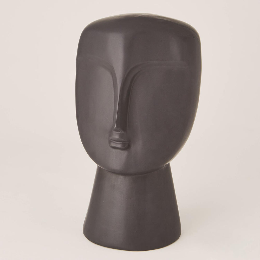 Modernist Bust-Global Views-GVSA-D8.80256-Decorative ObjectsBlack-2-France and Son