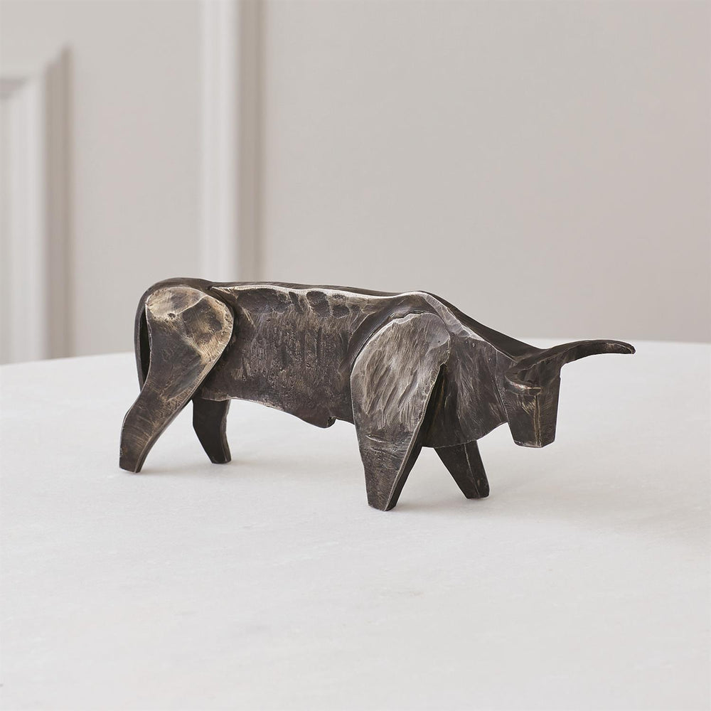 Bull-Natural Iron-Global Views-GVSA-9.93375-Decorative Objects-2-France and Son