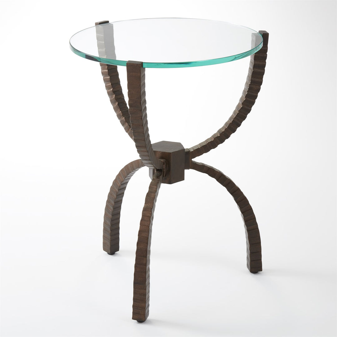 Teton Accent Table-Global Views-GVSA-7.90385-Side TablesBronze-3-France and Son
