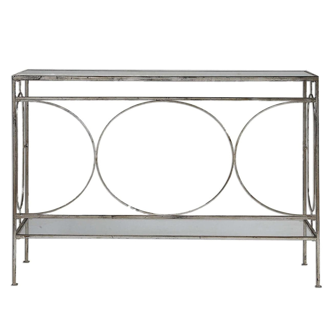 Luano Silver Console Table-Uttermost-UTTM-24541-Console Tables-1-France and Son