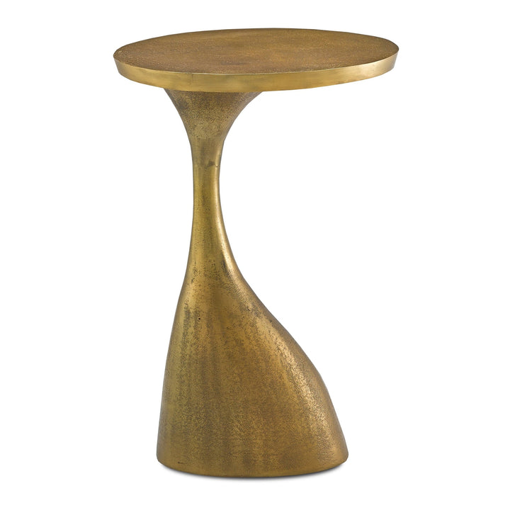 Ishaan Accent Table-Currey-CURY-4000-0074-Side TablesAntique Brass-4-France and Son