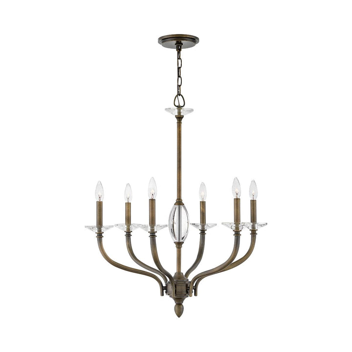 Surrey Chandelier Ceiling Light-Hinkley Lighting-HINKLEY-4006OR-Chandeliers6 Tier-Oiled Bronze-5-France and Son