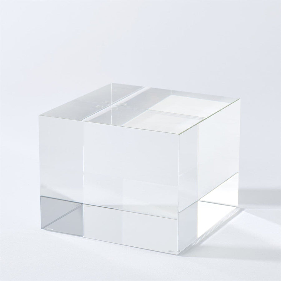 Crystal Cube Riser-Global Views-GVSA-8.81736-Decorative ObjectsLgst-1-France and Son