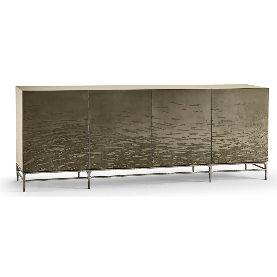 Diel Entertainment Console-Jonathan Charles-JCHARLES-001-3-403-EAL-Sideboards & Credenzas-1-France and Son