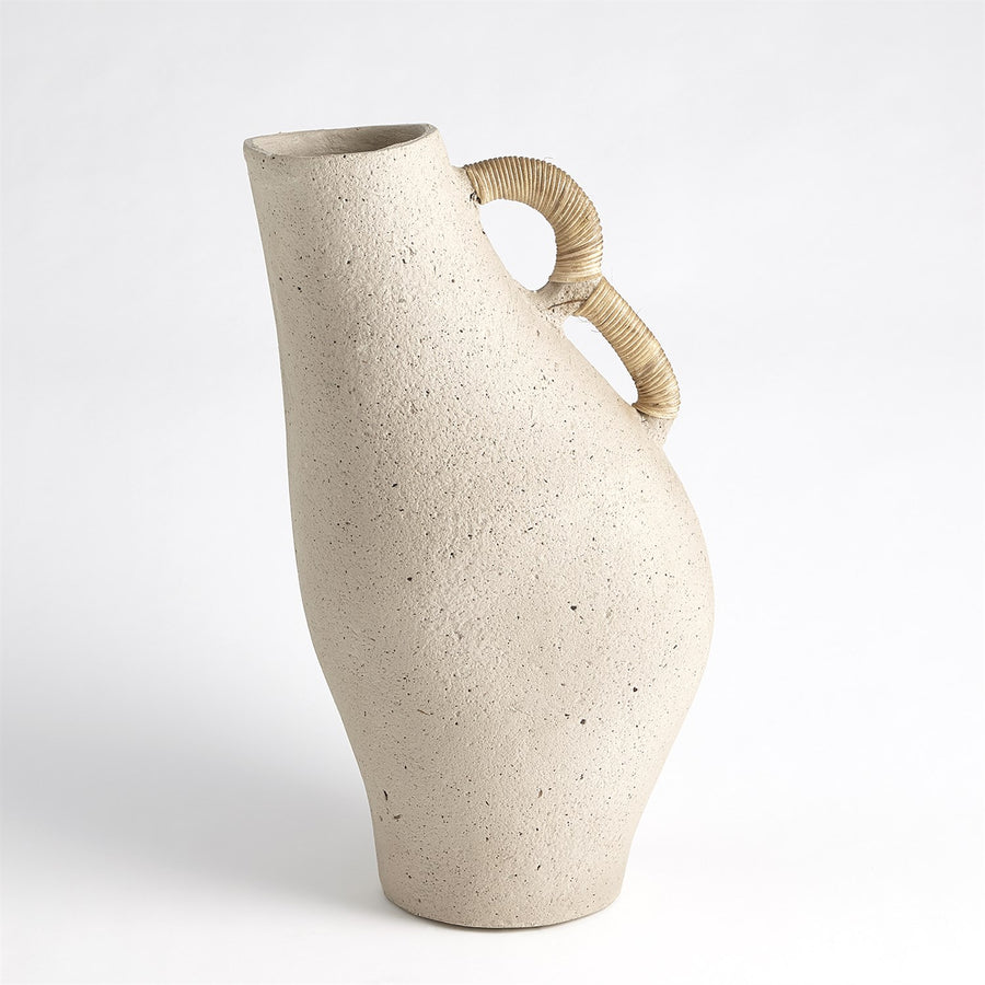 Leaning Vase - Sandstone-Global Views-GVSA-7.91331-Vases-1-France and Son