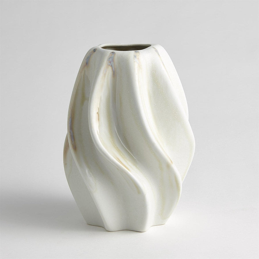 Twist Vase - Ivory-Global Views-GVSA-JG7.10016-Vases-1-France and Son