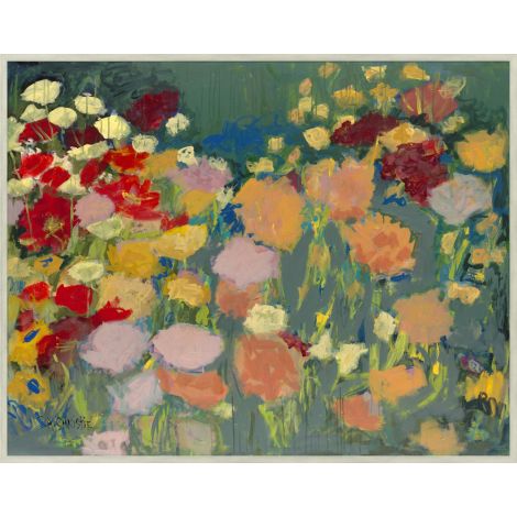 Sorbet Hued Floral Orbs-Wendover-WEND-4908-Wall Art-1-France and Son