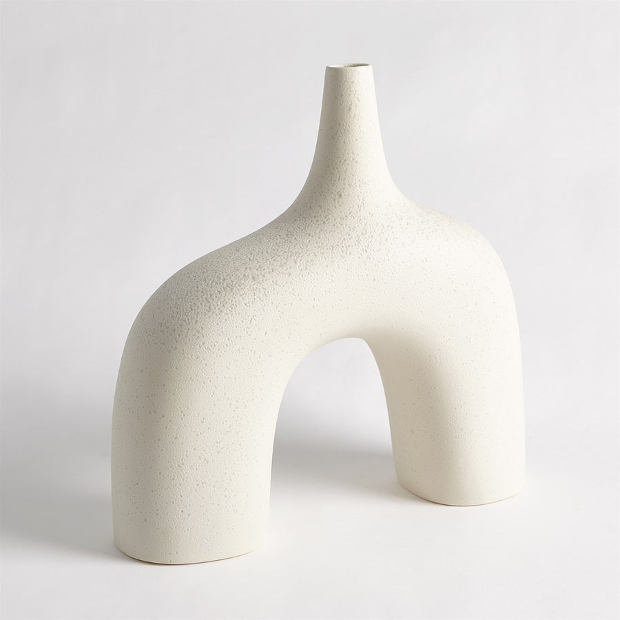 Stretch Vase - Cream Stone-Global Views-GVSA-7.10443-vases-2-France and Son