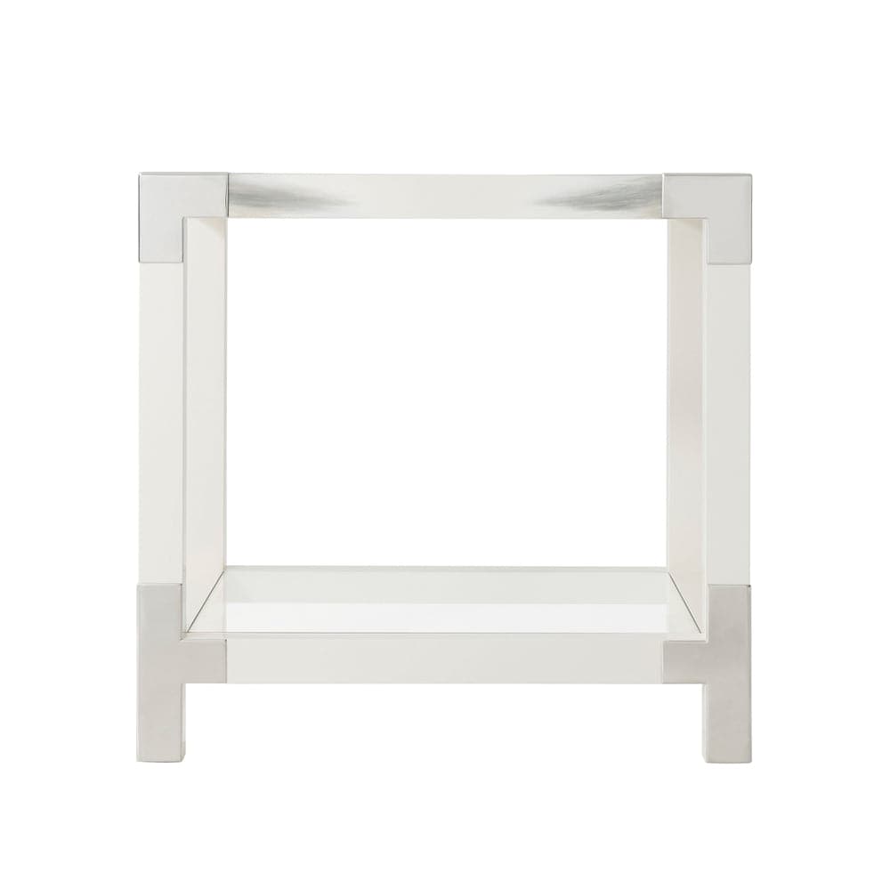 Cutting Edge Side Table-Theodore Alexander-THEO-5002-262-Side TablesBlack-6-France and Son