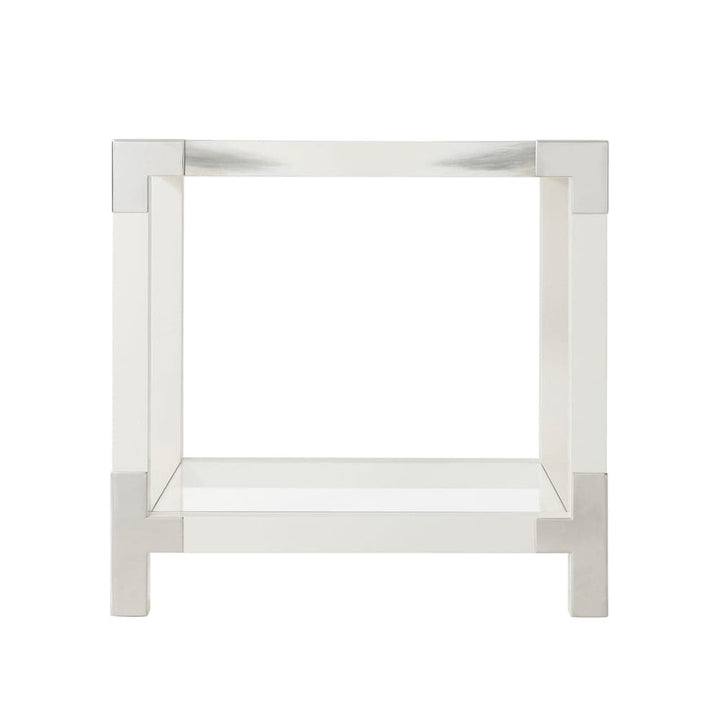 Cutting Edge Side Table-Theodore Alexander-THEO-5002-262-Side TablesBlack-6-France and Son