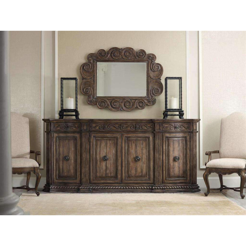Rhapsody 96'' Credenza-Hooker-HOOKER-5070-85002-Sideboards & Credenzas-3-France and Son