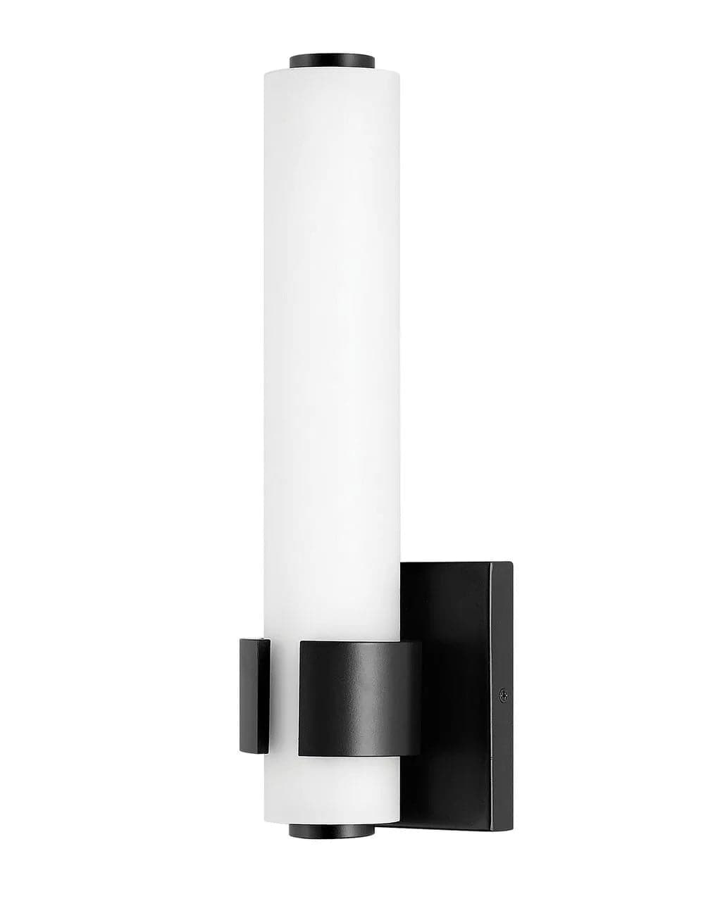 Bath Aiden - Small LED Sconce-Hinkley Lighting-HINKLEY-53060BK-Bathroom LightingBlack-3-France and Son