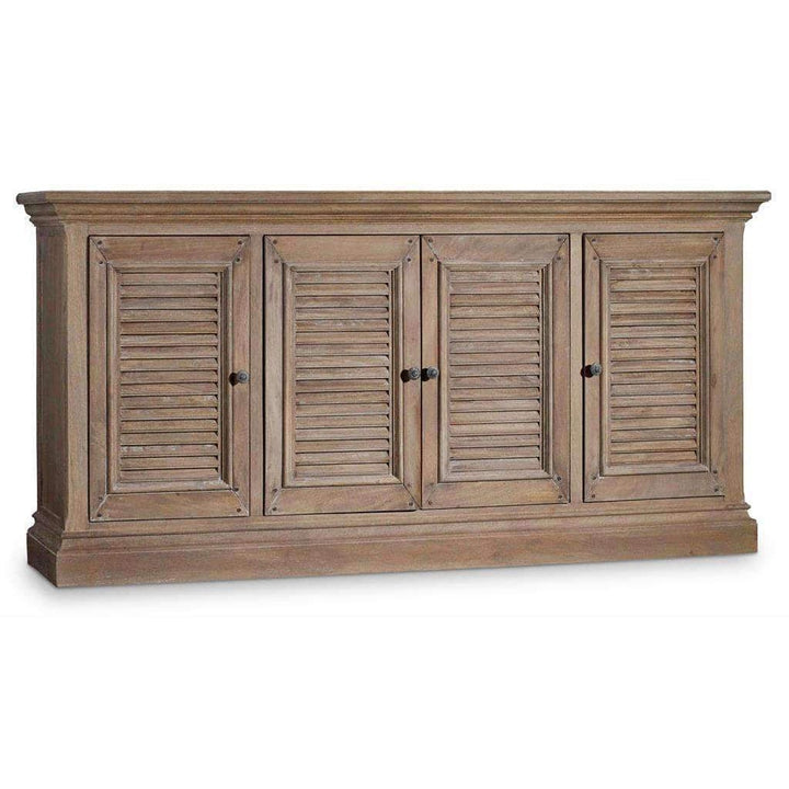 Entertainment Console 72"-Hooker-HOOKER-5484-55472-LTWD-Media Storage / TV StandsLight Wood-1-France and Son
