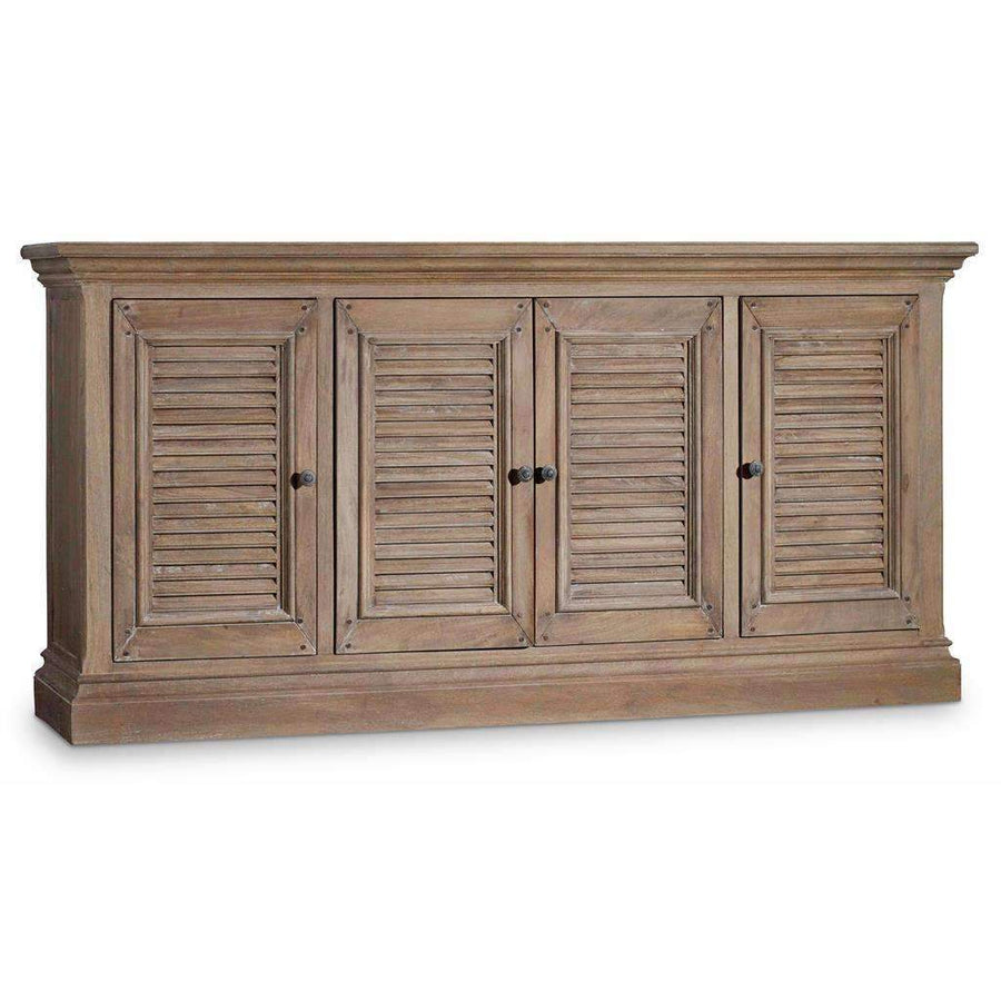Entertainment Console 72"-Hooker-HOOKER-5484-55472-LTWD-Media Storage / TV StandsLight Wood-1-France and Son