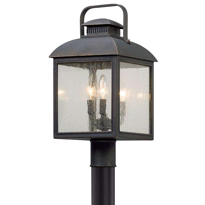 Chamberlain 3Lt Post Lantern-Troy Lighting-TROY-P5085-Outdoor Lighting-1-France and Son