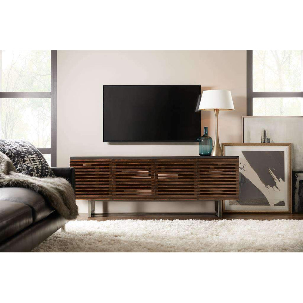 Solstice Entertainment Console-Hooker-HOOKER-5657-55478-MWD-Media Storage / TV Stands-2-France and Son