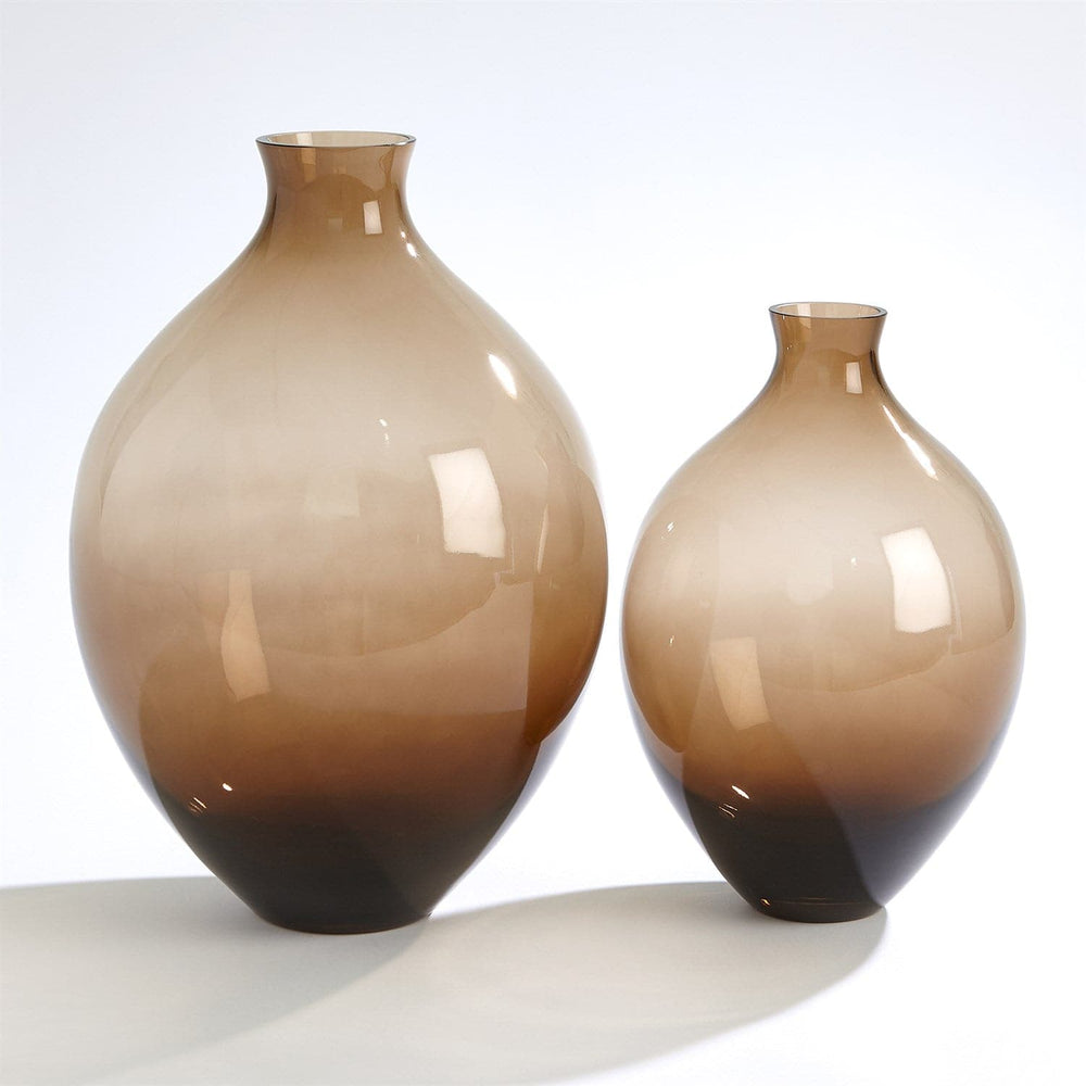 Amphora Glass Vase - Lg-Global Views-GVSA-7.60170-VasesLarge-Topaz-2-France and Son