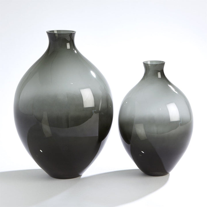 Amphora Glass Vase - Lg-Global Views-GVSA-7.60170-VasesLarge-Topaz-4-France and Son