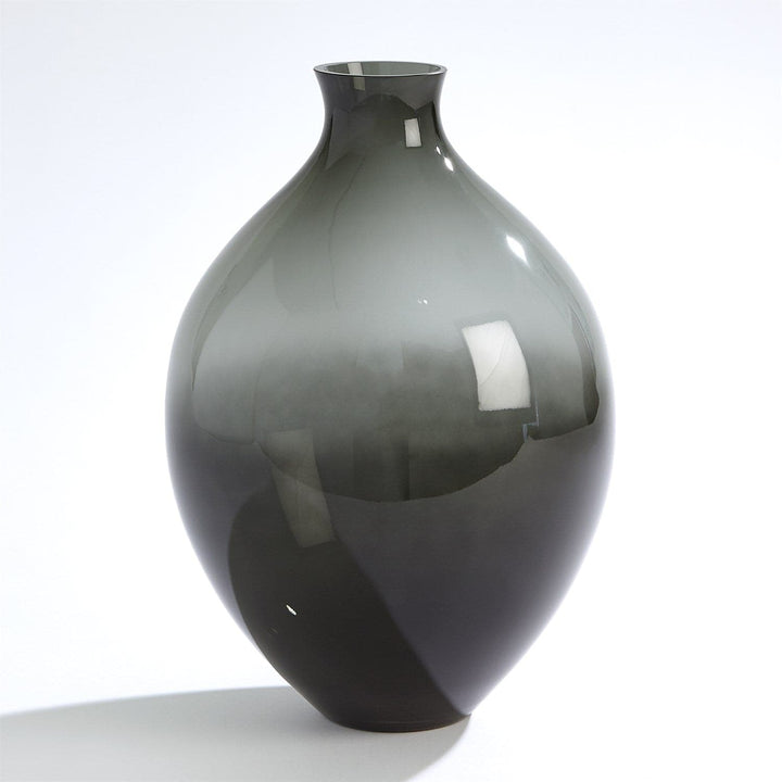 Amphora Glass Vase - Lg-Global Views-GVSA-7.60172-VasesLarge-Grey-3-France and Son