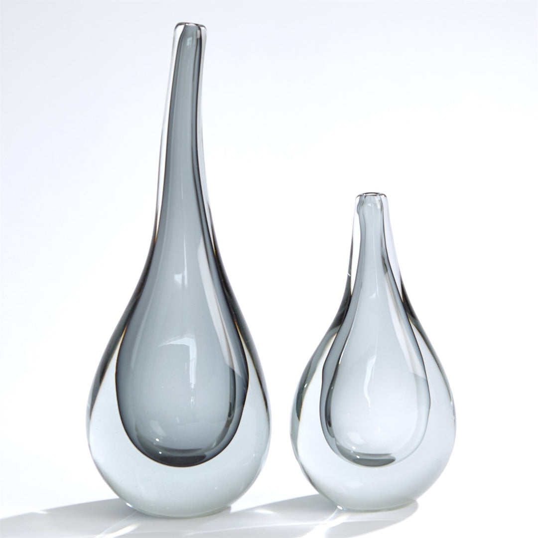 Stretched Neck Vases-Global Views-GVSA-7.80625-VasesLarge-Amber-6-France and Son