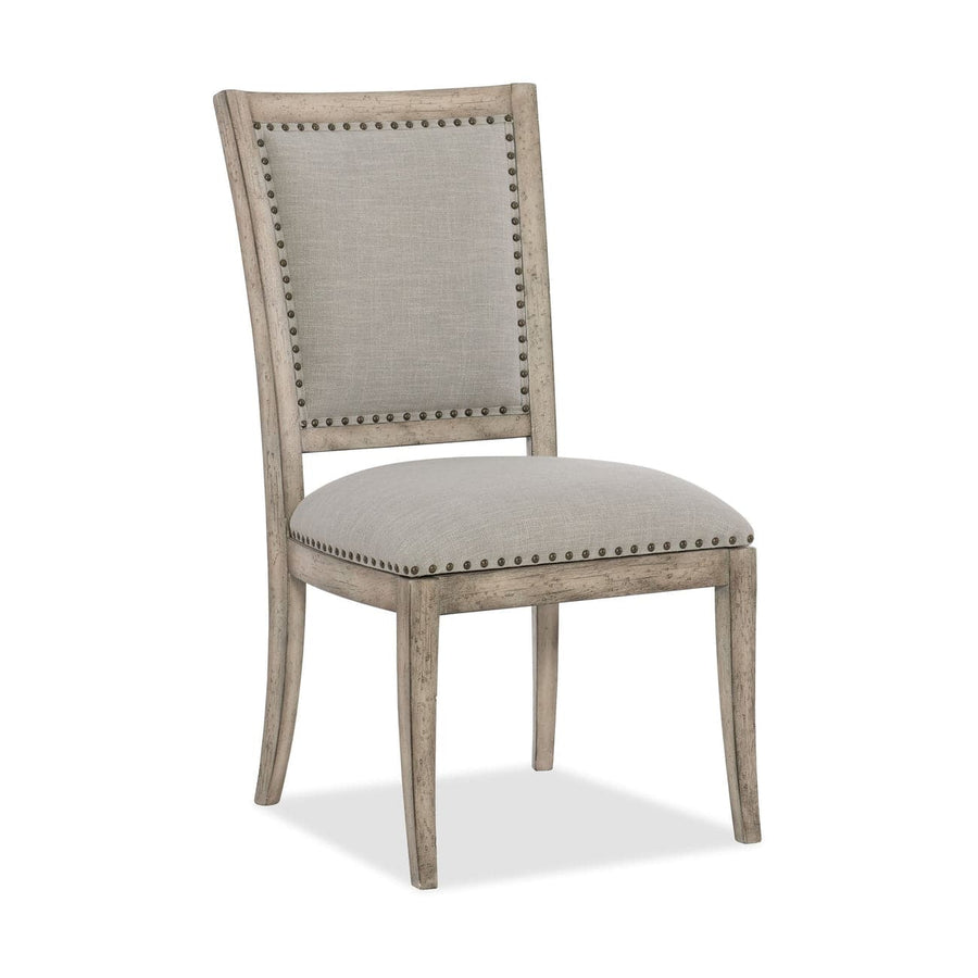 Buxton Vitton Upholstered Side Chair-Hooker-HOOKER-5750-75410-LTWD-Dining Chairs-1-France and Son