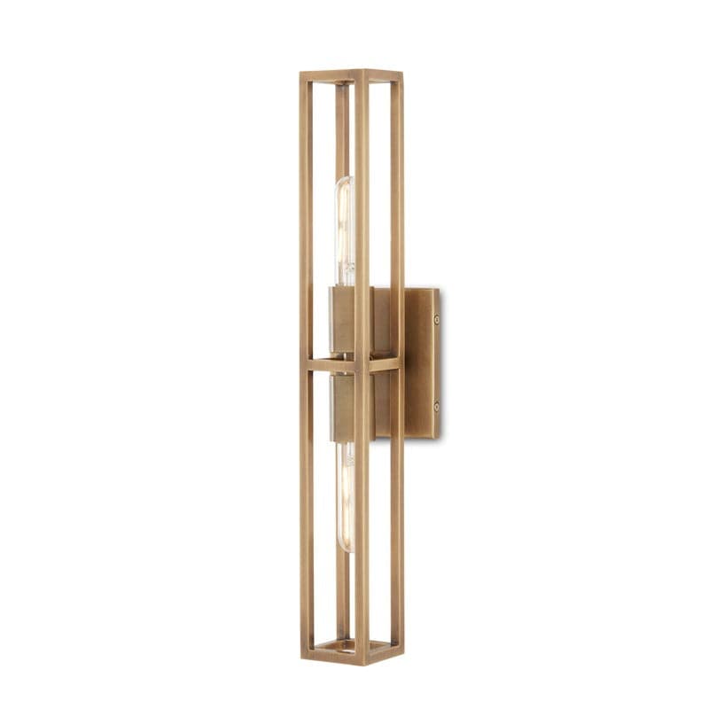 Bergen Wall Sconce-Currey-CURY-5800-0019-Outdoor Wall SconcesBrass-3-France and Son