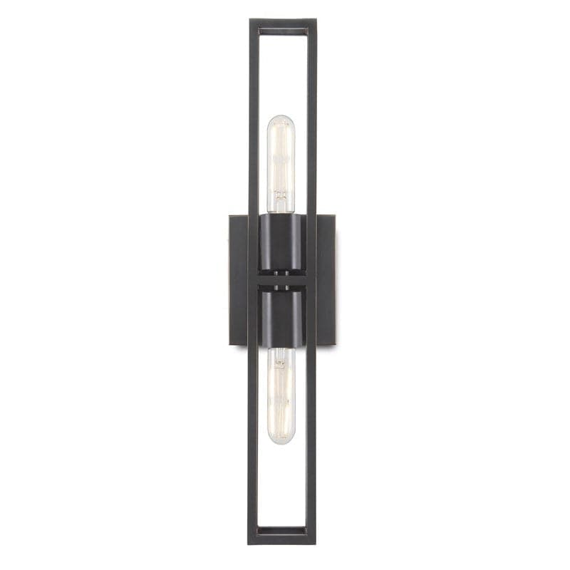 Bergen Wall Sconce-Currey-CURY-5800-0021-Outdoor Wall SconcesBlack-5-France and Son