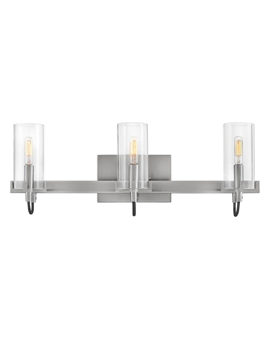 Bath Ryden - Three Light Vanity-Hinkley Lighting-HINKLEY-58063BK-Bathroom LightingBrushed Nickel-3-France and Son