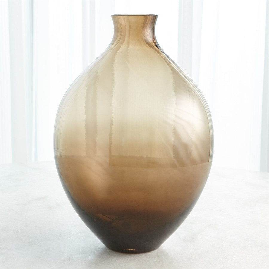Amphora Glass Vase - Lg-Global Views-GVSA-7.60170-VasesLarge-Topaz-1-France and Son
