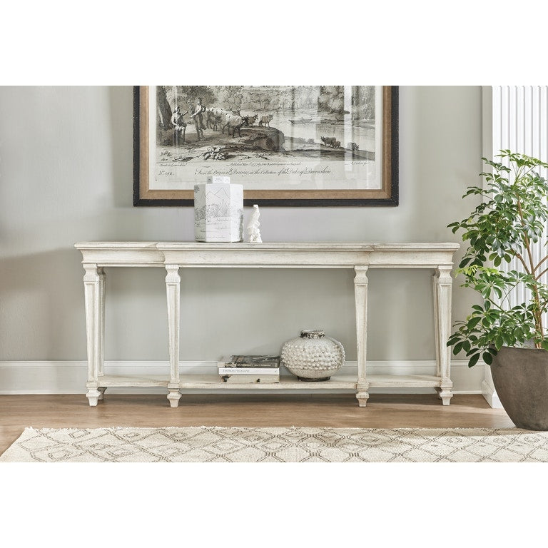 Traditions Breakfront Console Table-Hooker-HOOKER-5961-80161-02-Console TablesWhite-2-France and Son