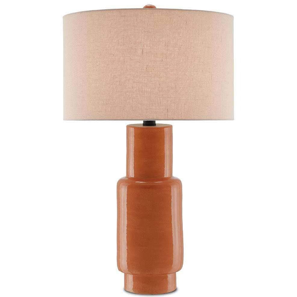 Janeen Orange Table Lamp-Currey-CURY-6000-0192-Table Lamps-1-France and Son