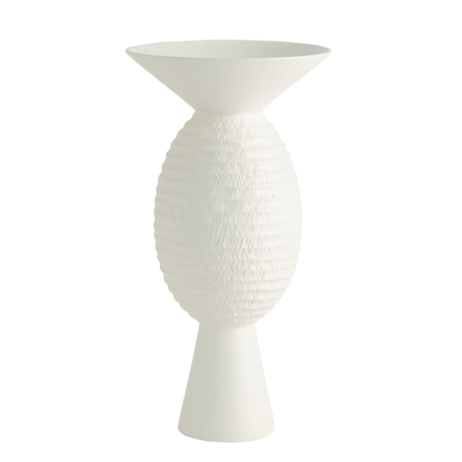 Wide Chiseled Orb Vase-Global Views-GVSA-1.10814-Vases-1-France and Son