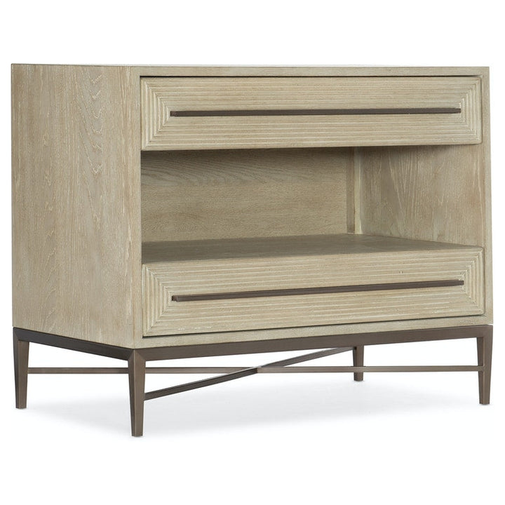 Two-Drawer Nightstand-Hooker-HOOKER-6120-90016-80-Nightstands-1-France and Son