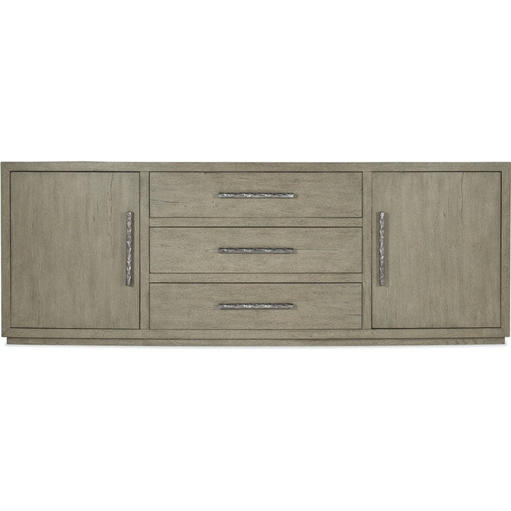 Plunge Basin Entertainment Console-Hooker-HOOKER-6150-55482-85-Media Storage / TV Stands-6-France and Son