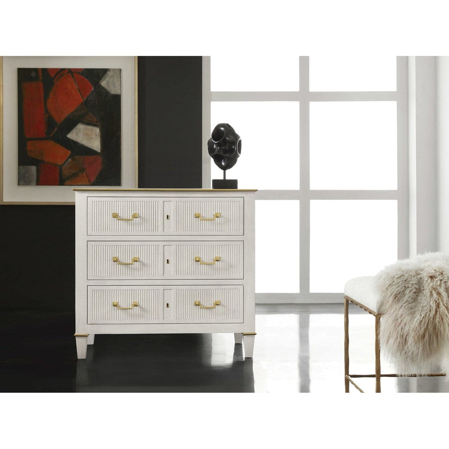 Copenhagen Bedside Chest - Antique White-Modern History-MODERN-MH1030F02-Sideboards & Credenzas-1-France and Son