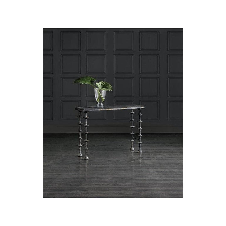 Melange Darcie Stone Top Hall Console-Hooker-HOOKER-628-85102-00-Console Tables-2-France and Son