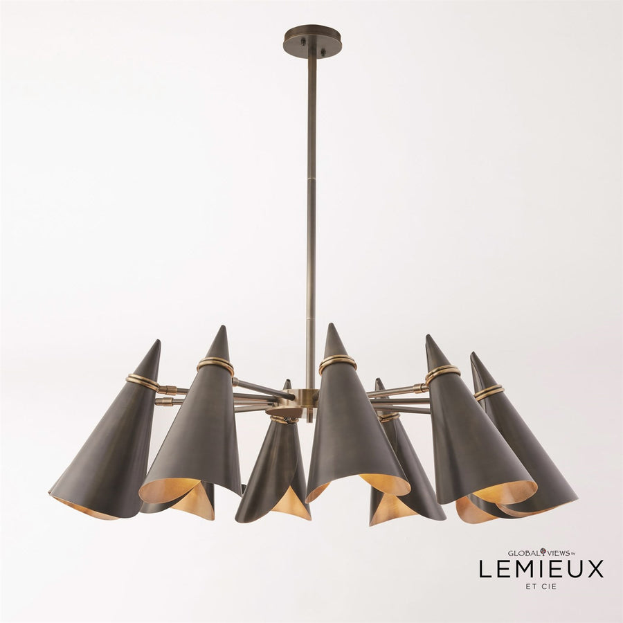 Meudon Multi - Arm Chandelier-Global Views-GVSA-CLL9.90010-Chandeliers-1-France and Son